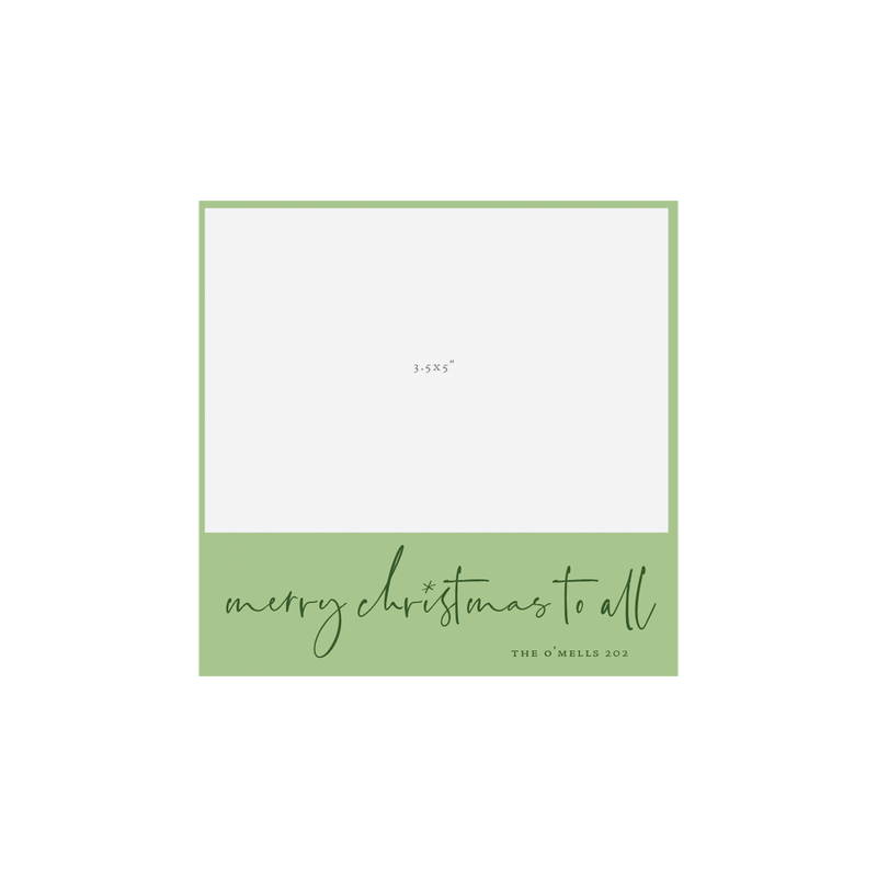 The O'Mell Holiday Card