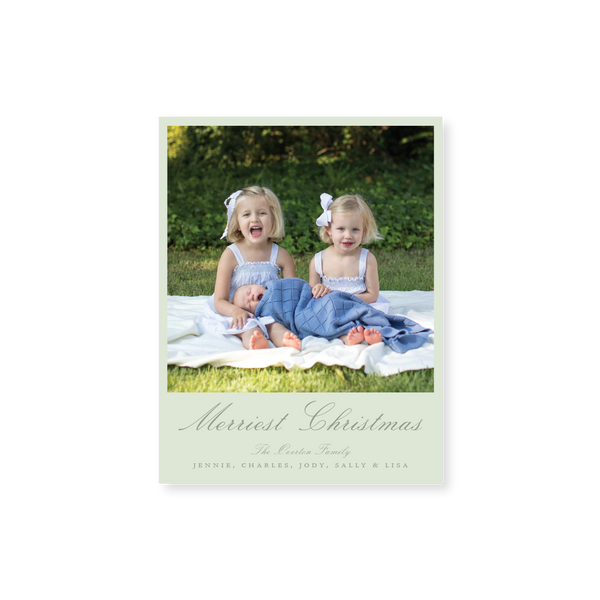 Overton Classic Printed Small Holiday Card