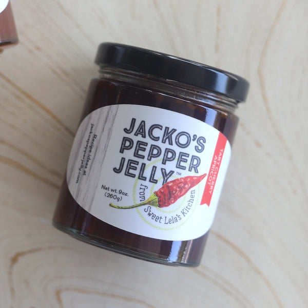 Tart Cherry-Apricot Pepper Jelly