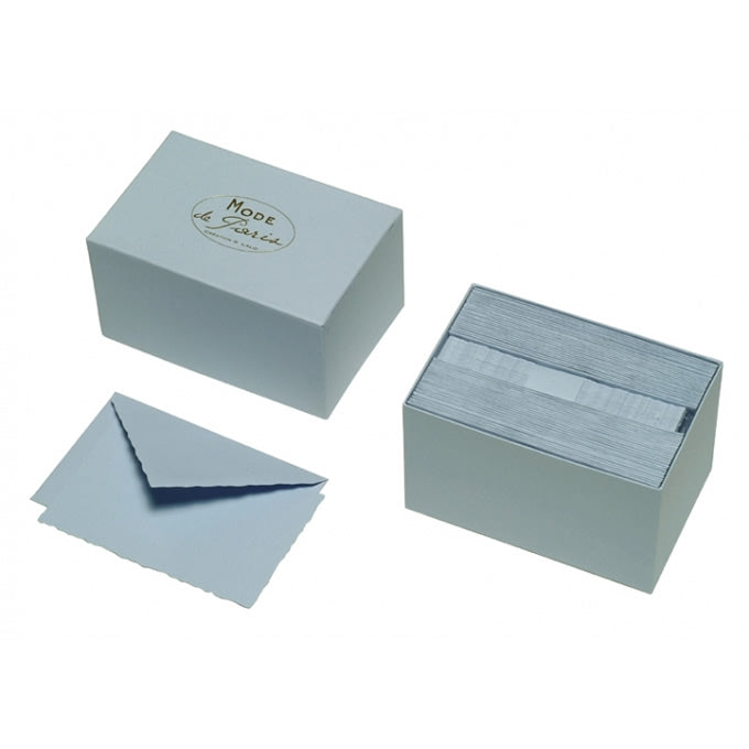 Deckle-Edge Cards Boxed Stationery Set