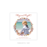 Pearce Small Square Classic Printed Holiday Card