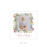 Collier Small Square Classic Printed Holiday Card