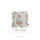 Collier Small Square Classic Printed Holiday Card