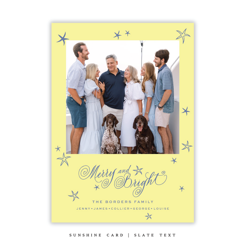 Pearce Medium Classic Printed Holiday Card II