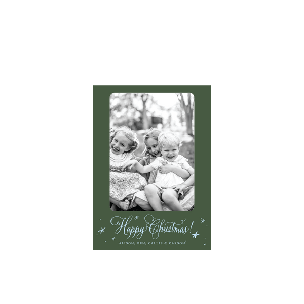 Davenport Classic Printed Petite Holiday Card