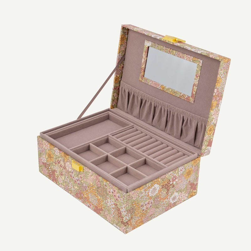 Liberty Large Jewelry Box, Liberty Ciara Green