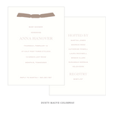 Camden Ribbon Baby Shower Invitation