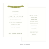 Camden Ribbon Baby Shower Invitation