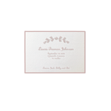 Campbell Motif Birth Announcement