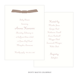 Campbell Ribbon Baby Shower Invitation