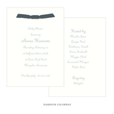 Campbell Ribbon Baby Shower Invitation
