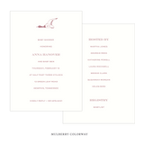 Hampstead Motif Baby Shower Invitation