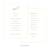 Hampstead Motif Baby Shower Invitation