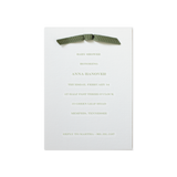 Hampstead Ribbon Baby Shower Invitation