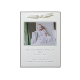 Hampstead Ribbon Photo Birth Announcement