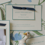 Heath Layered Birth Announcement