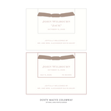 Heath Layered Birth Announcement