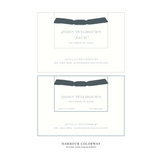 Heath Layered Birth Announcement