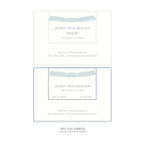 Heath Layered Birth Announcement