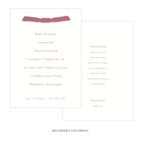 Richmond Ribbon Baby Shower Invitation
