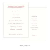 Richmond Ribbon Baby Shower Invitation