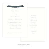 Surrey Ribbon Baby Shower Invitation