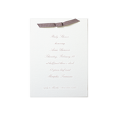 Sutton Ribbon Baby Shower Invitation