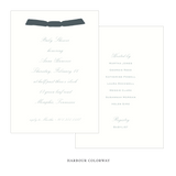 Sutton Ribbon Baby Shower Invitation