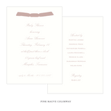Sutton Ribbon Baby Shower Invitation