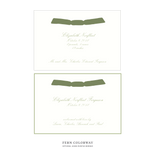 Sutton Ribbon Birth Announcement
