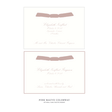 Sutton Ribbon Birth Announcement