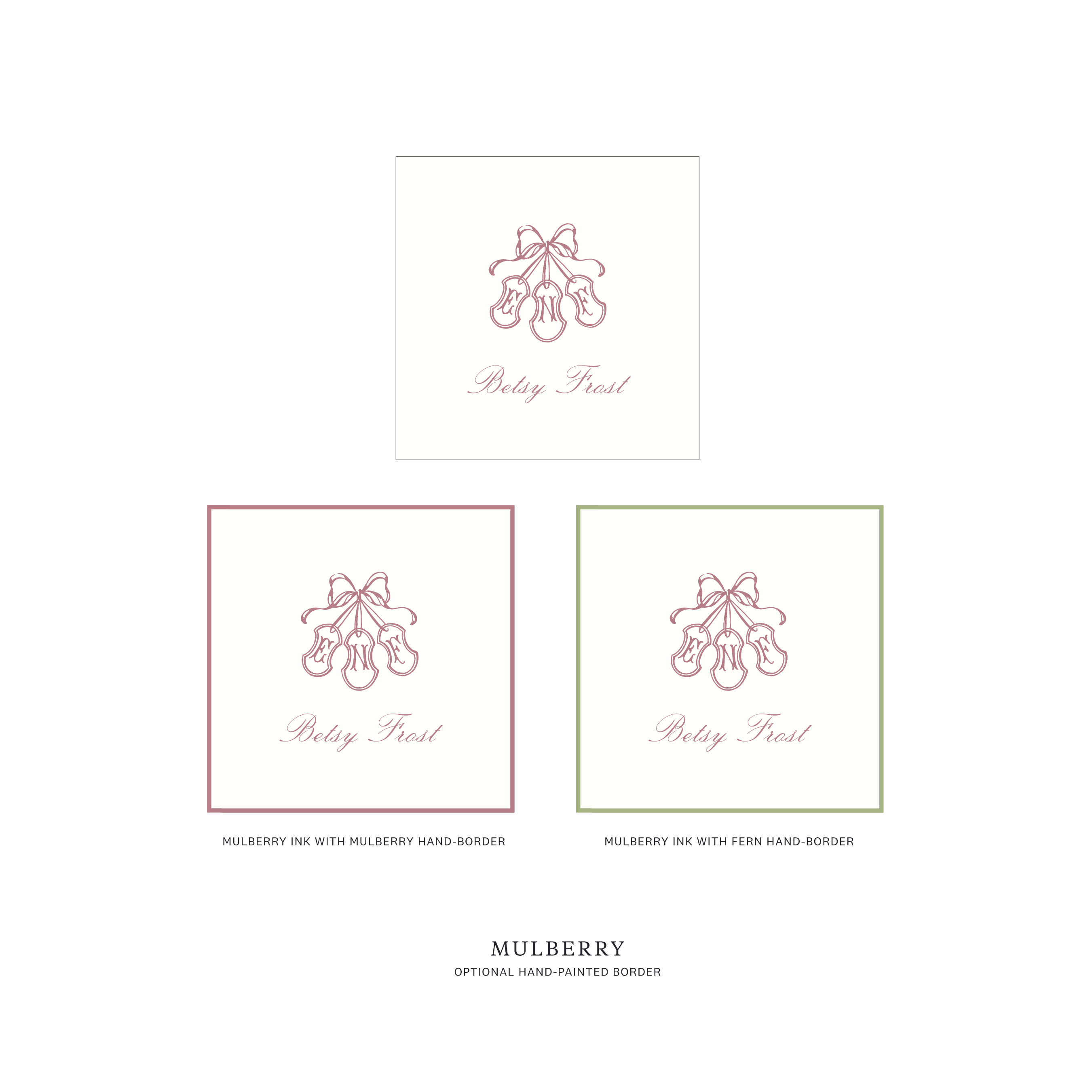 Sutton Motif Gift Enclosures