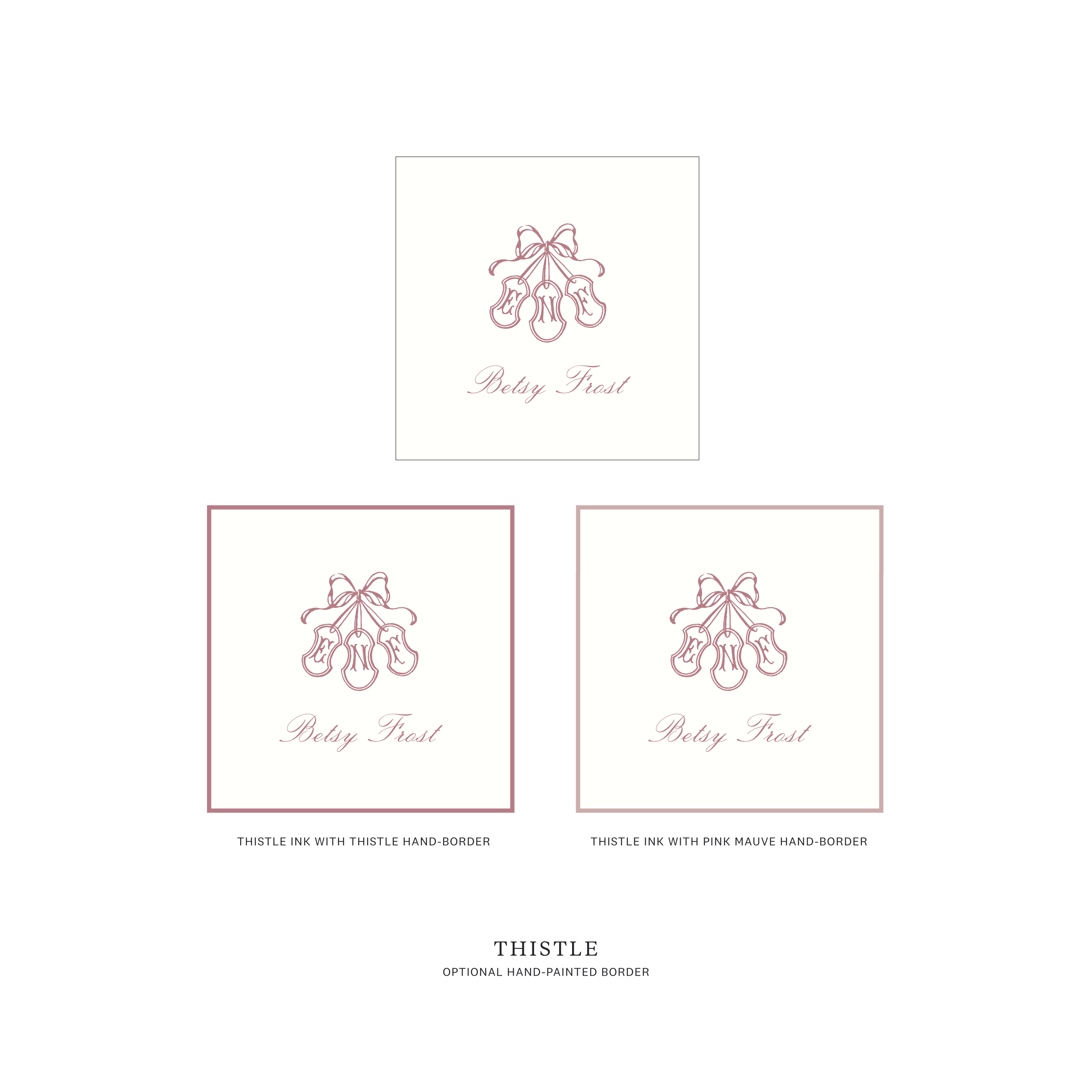Sutton Motif Gift Enclosures