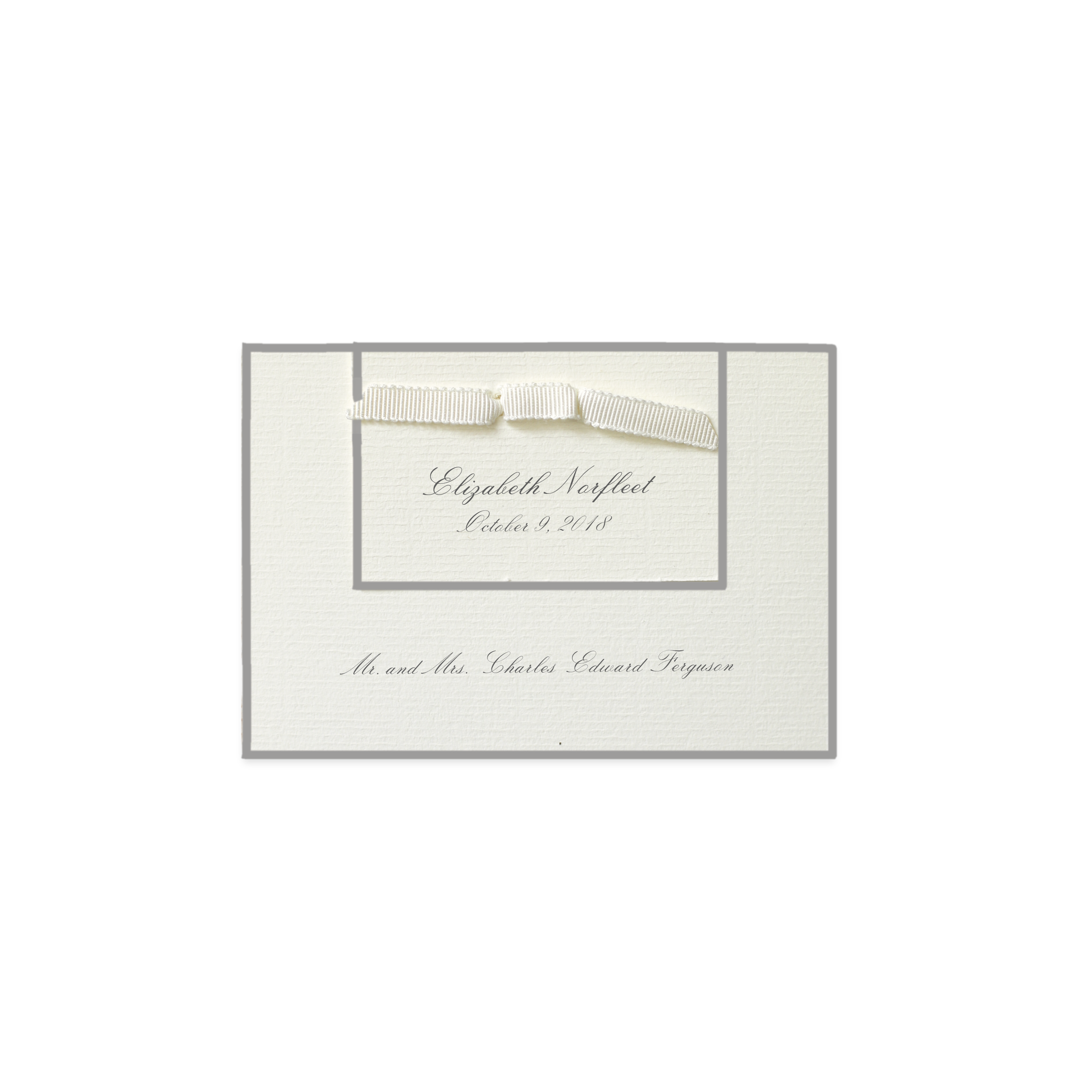 Sutton Layered Birth Announcement