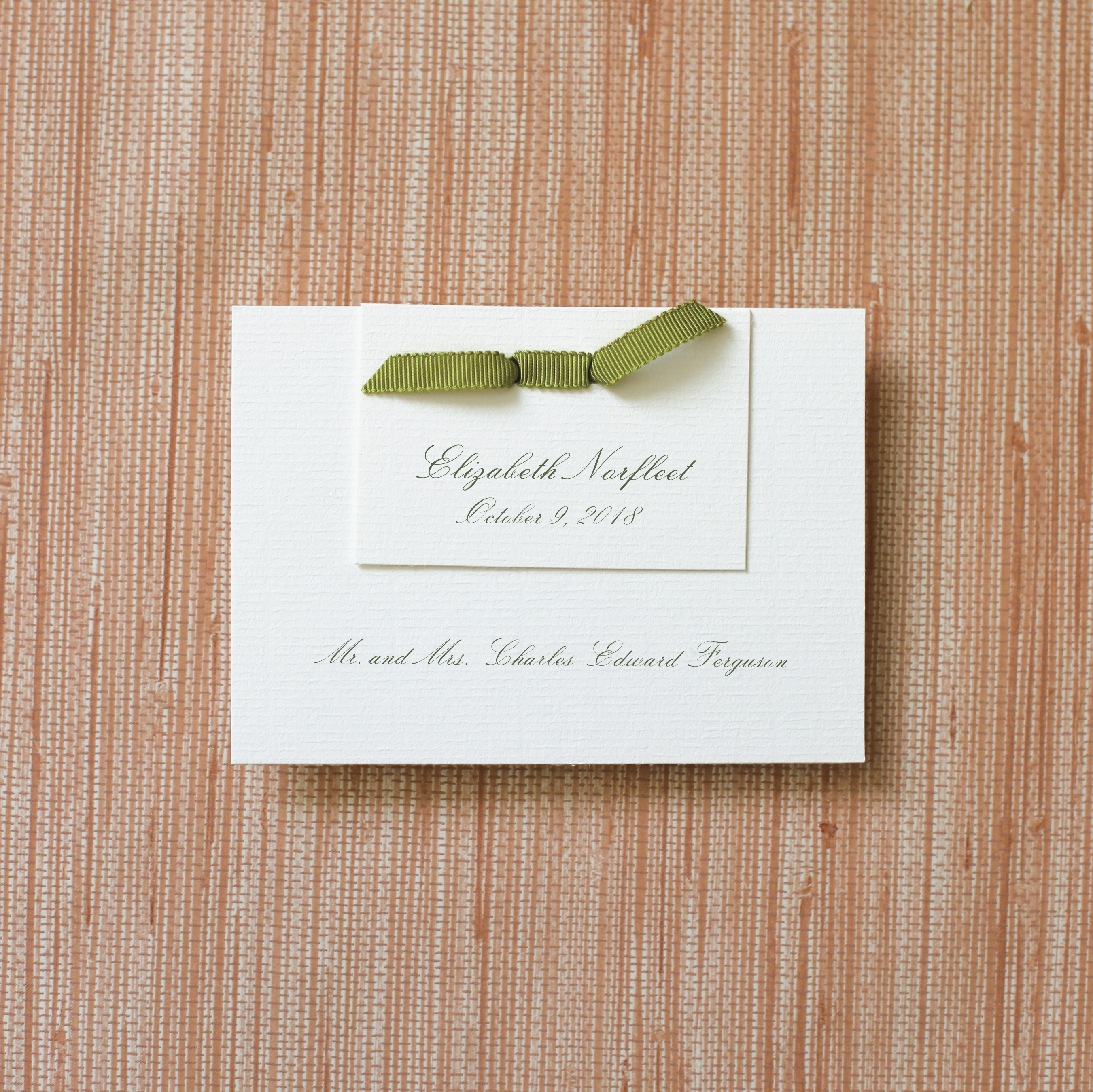 Sutton Layered Birth Announcement