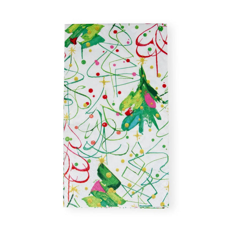 Pop Christmas Caspari Guest Towel