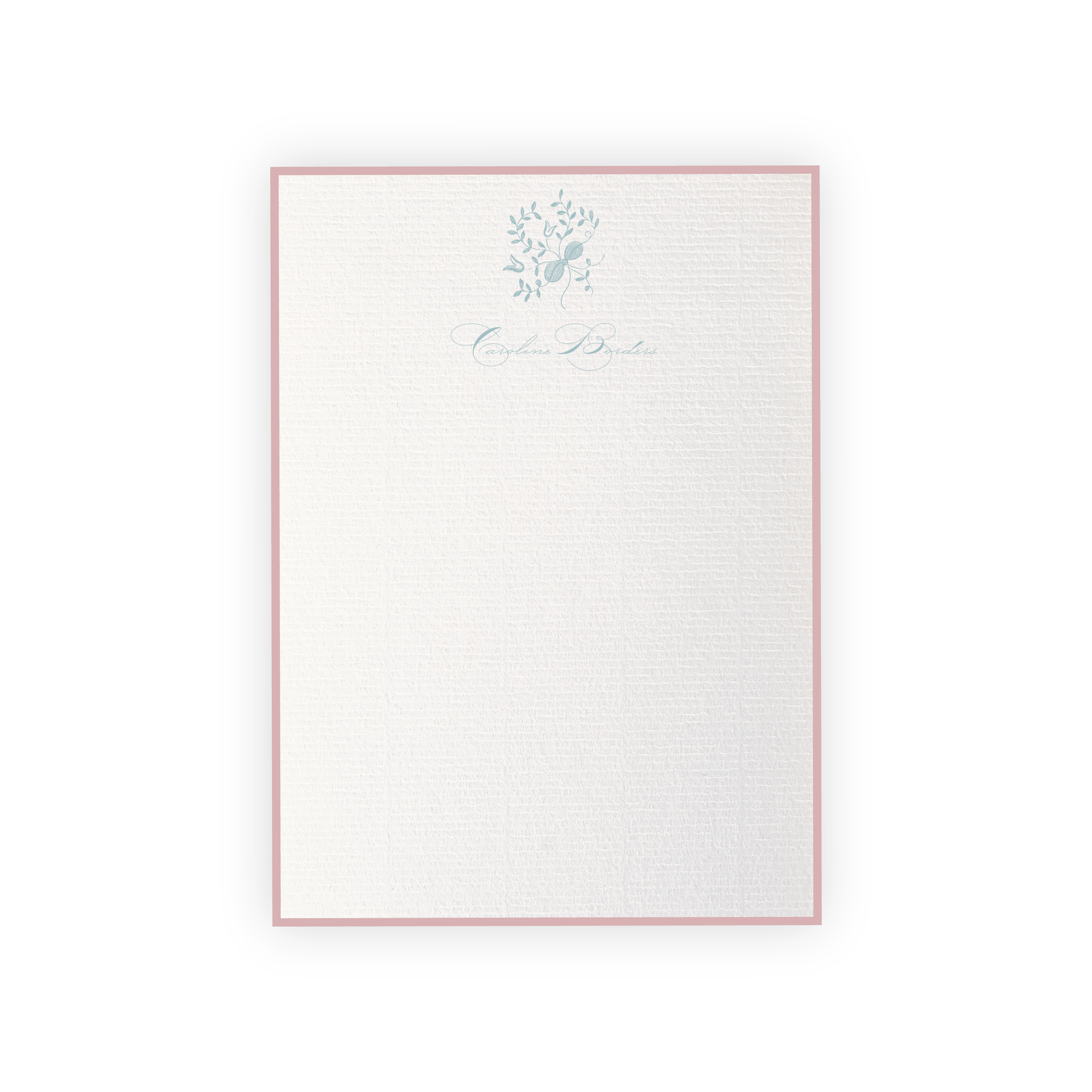 Primrose Motif Notecard