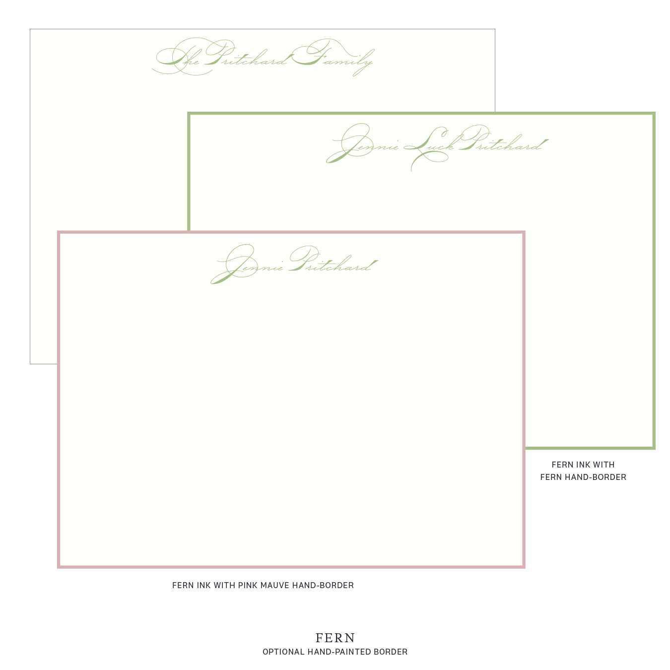 Primrose Laid Paper Notecard