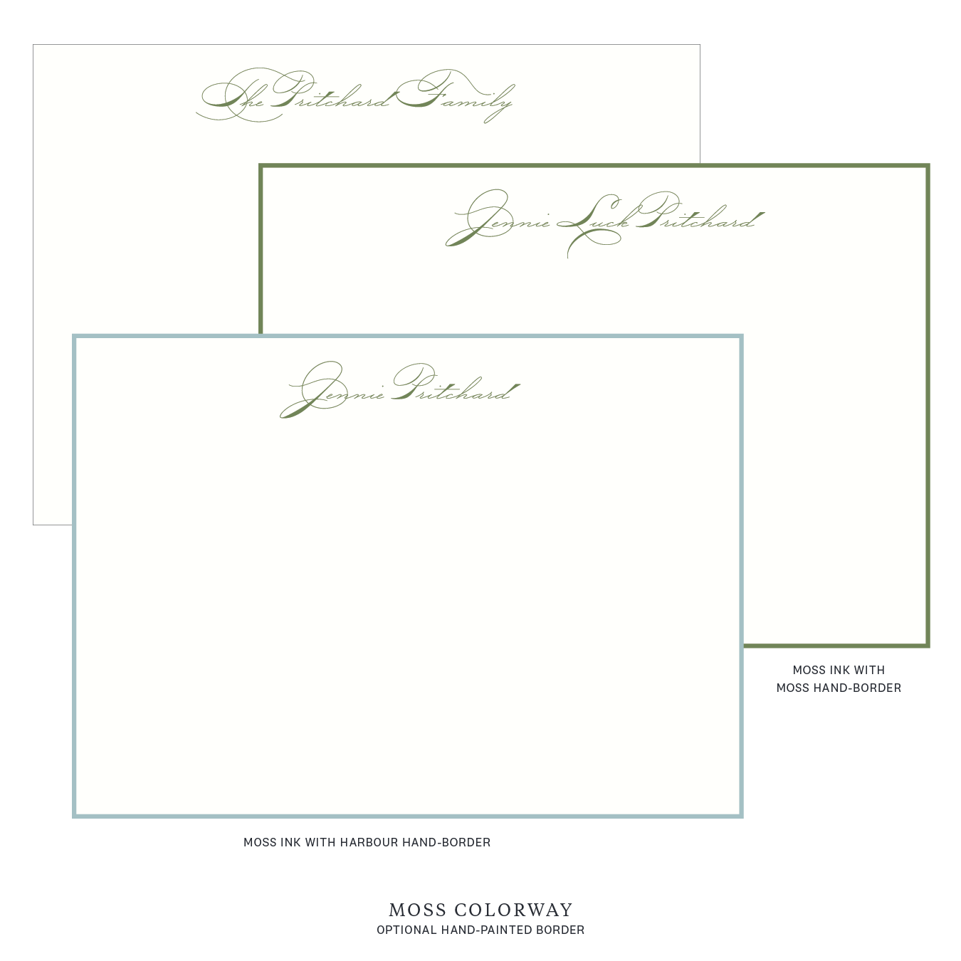 Primrose Laid Paper Notecard
