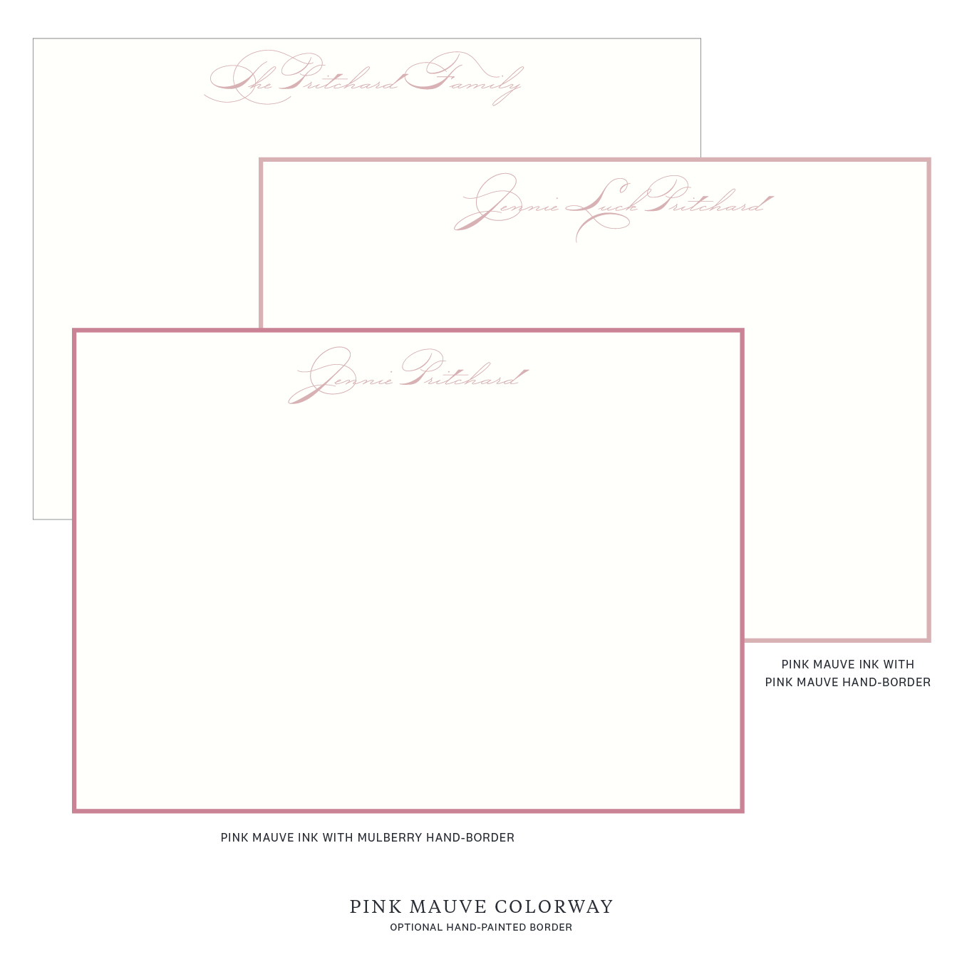 Primrose Laid Paper Notecard