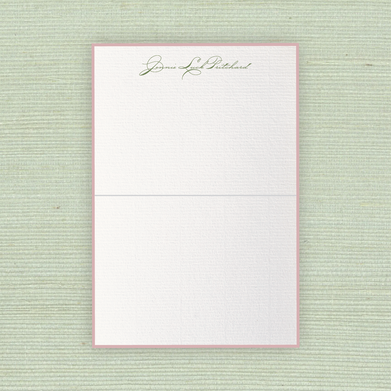 Primrose Laid Paper Letter Sheet