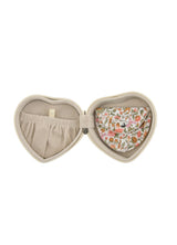 Liberty Heart Travel Jewelry Case, Imran Pink