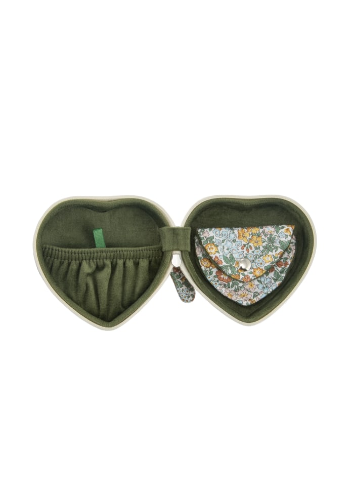 Liberty Heart Travel Jewelry Case, Penstemon Road