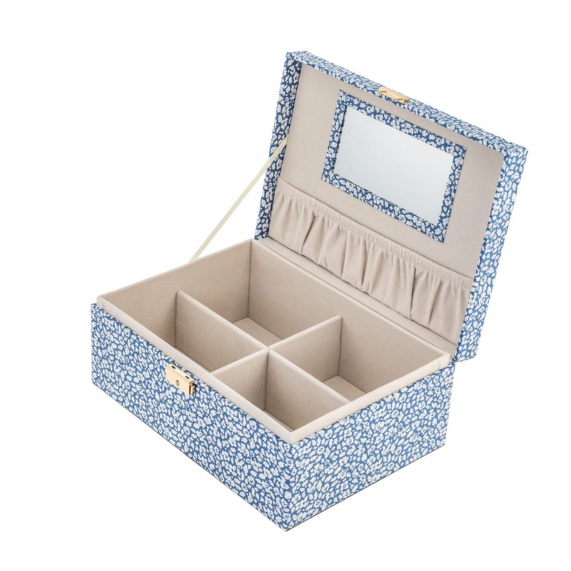 Liberty Large Jewelry Box, Feather Blue