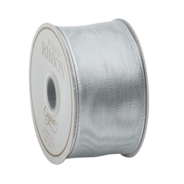Sheer Silver Wired Ribbon