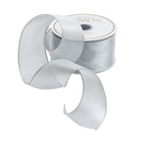 Sheer Silver Wired Ribbon