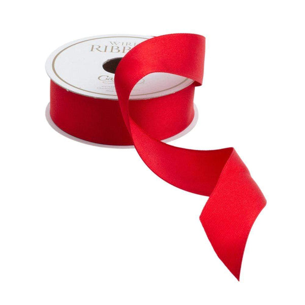Red Satin Ribbon / Narrow