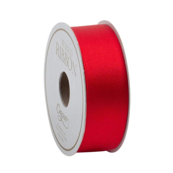 Red Satin Ribbon / Narrow