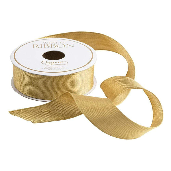 Gold Metallic Grosgrain Ribbon