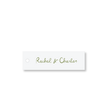 Rachel Letterpress Tags